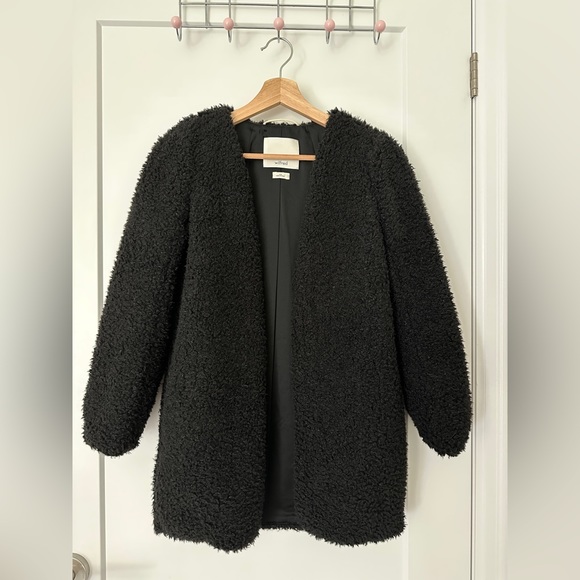 Wilfred XXS fuzzy Sherpa Cardigan Sweater - Picture 2 of 2